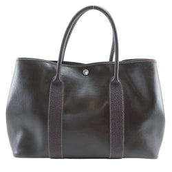 [Hermès] Hermes Garden Part PM Tote Bag Amazonia Brown Snap Snap Button Garden PM Unisex