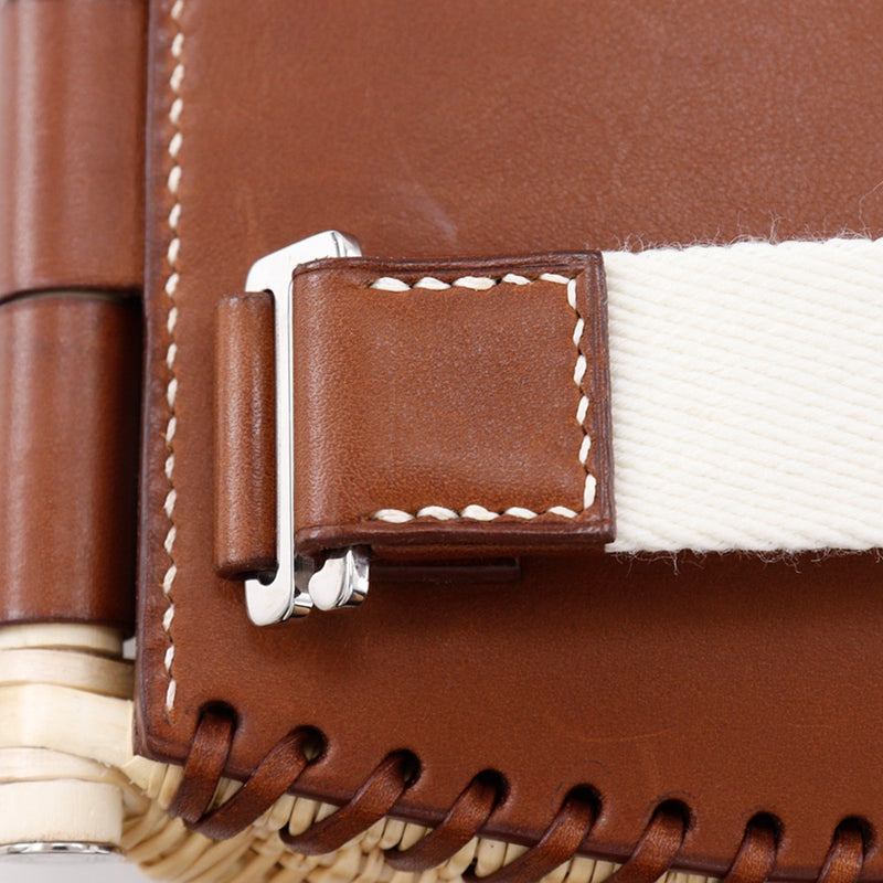 [Hermes] Bolsa de hombro de cesta de pesca Hermes