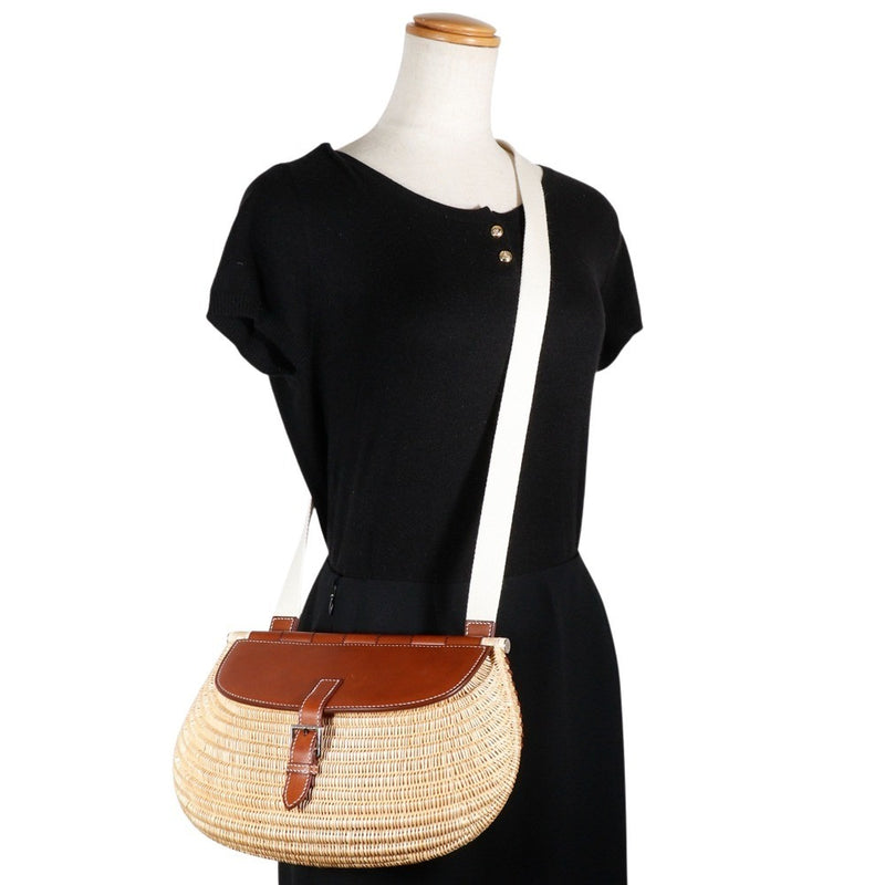 [Hermes] Bolsa de hombro de cesta de pesca Hermes