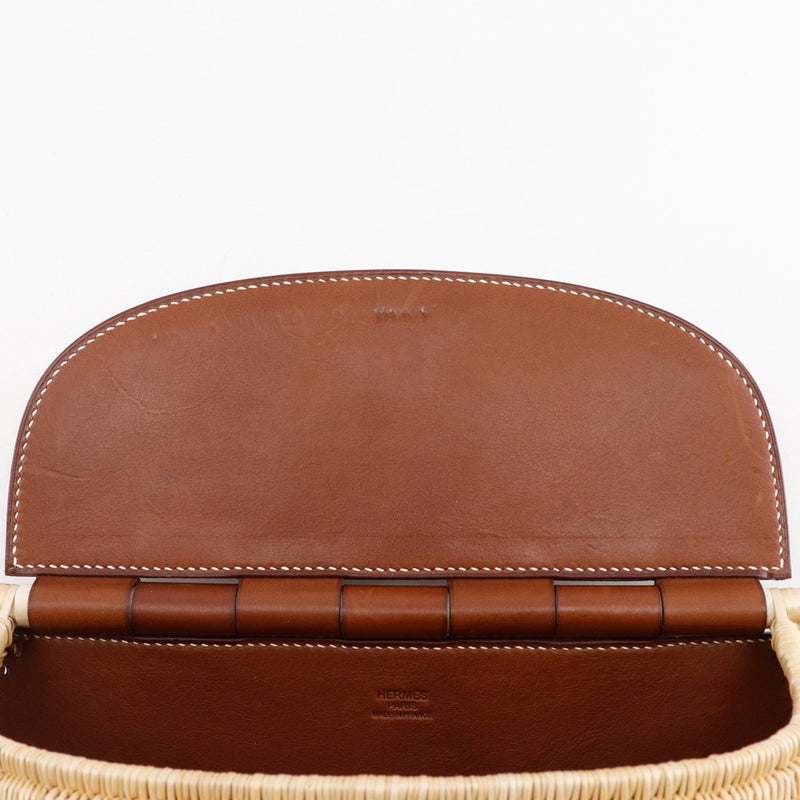 [Hermes] Bolsa de hombro de cesta de pesca Hermes