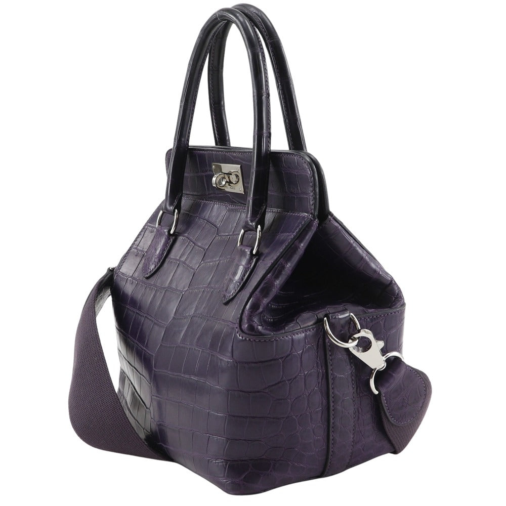 HERMES】エルメス コンパクトミラー 二つ折り カーフ 黒 ユニ