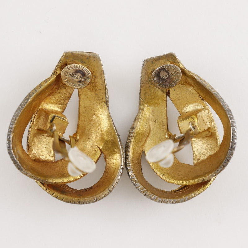 [HERMES] 에르메스 리본 모티프 귀걸이