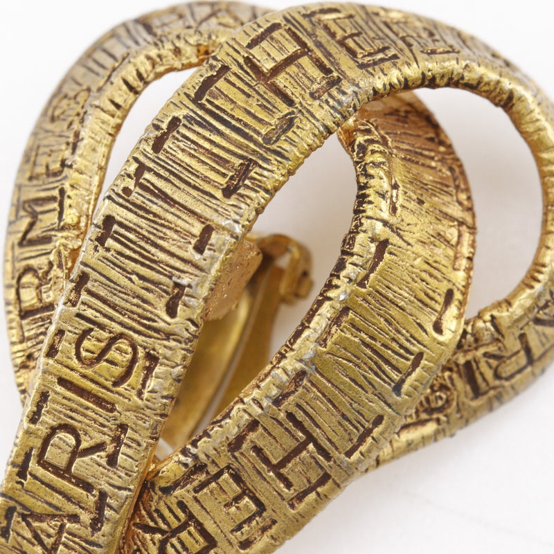 [HERMES] 에르메스 리본 모티프 귀걸이