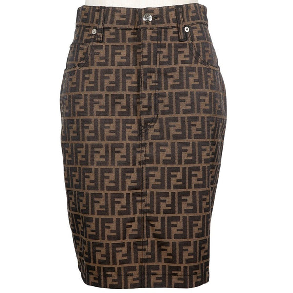 [Fendi] Fendi Tight Skirt Skirt 09.541310 66960