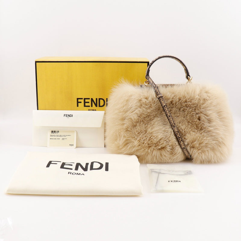[FENDI] 펜디 피카부 아이코닉 미니 핸드백 
 8BN244