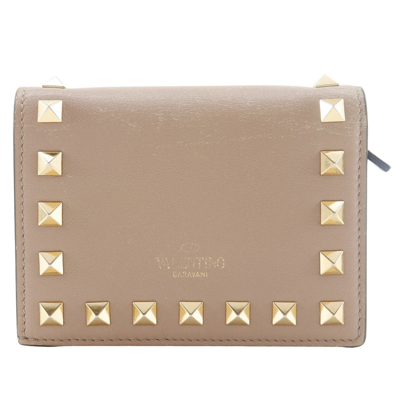 [VALENTINO GARAVANI] Valentino Garavani Rock Studs Small Wallet Bi-Fold Wallet
 WW2P0P39BOL