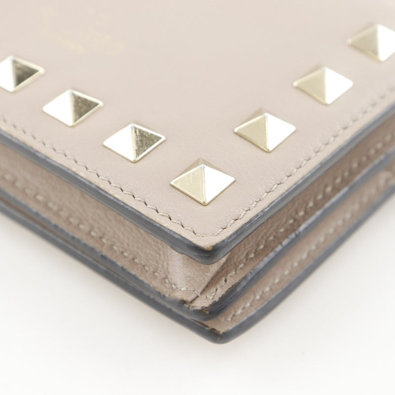 [VALENTINO GARAVANI] Valentino Garavani Rock Studs Small Wallet Bi-Fold Wallet
 WW2P0P39BOL