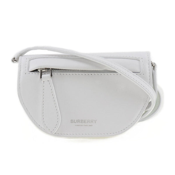 [Burberry] Burberry 
 Olympia Mini Shoulder Bag de hombro 
 Cuero blanco imán diagonal tipo olympia mini hombro damas un rango