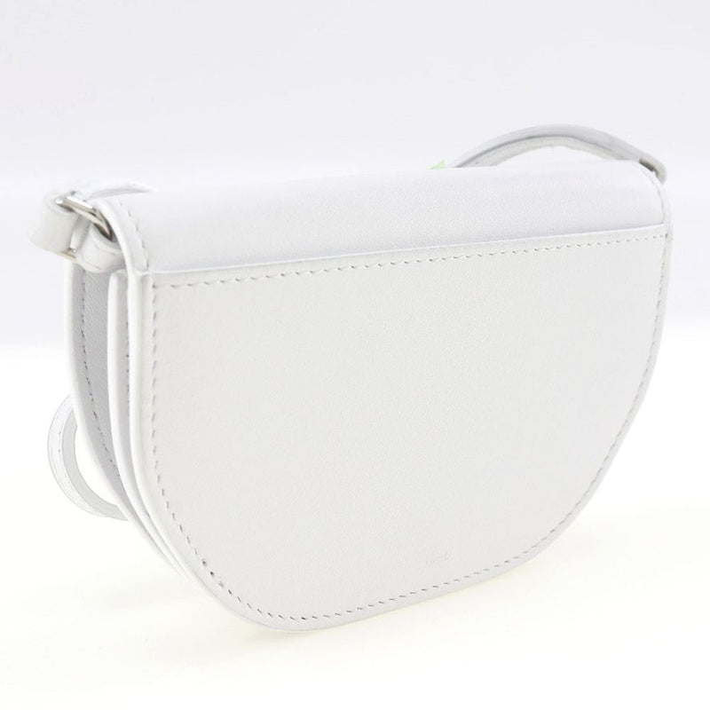 [Burberry] Burberry Olympia Mini - Sac à épaule à épaules en cuir blanc diagonal aimant de type Olympia mini-épaule dames un rang