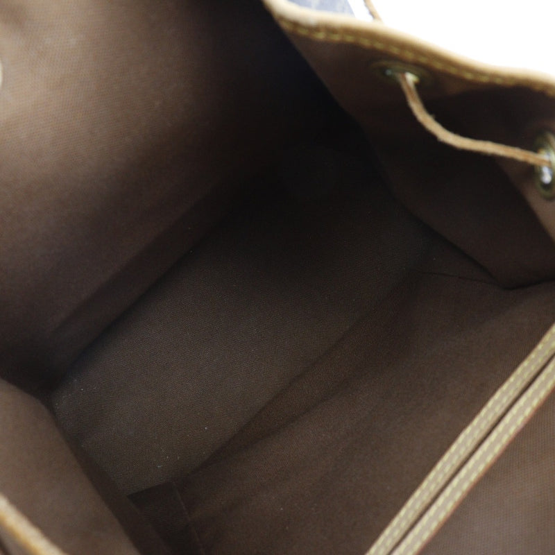 [Louis Vuitton]路易威登 
 MONSRI MM背包Daypack 
 *垃圾M51136会标帆布茶SP0967雕刻皮带配件Montsourismm女士女士