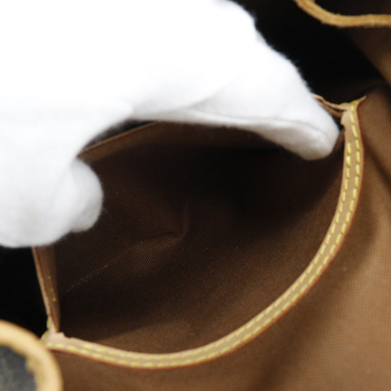 [Louis Vuitton]路易威登 
 MONSRI MM背包Daypack 
 *垃圾M51136会标帆布茶SP0967雕刻皮带配件Montsourismm女士女士