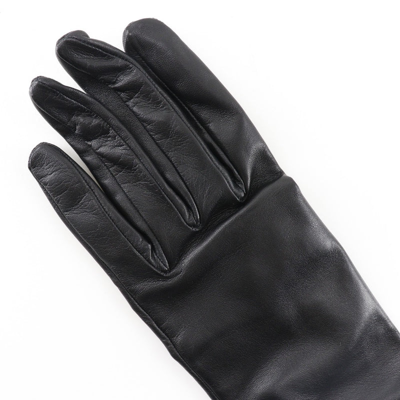 HERMES】エルメス グローブ 手袋 ラムスキン×サテン 黒 Glove レディースA-ランク – KYOTO NISHIKINO