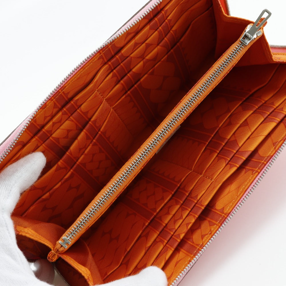 HERMES】エルメス アザップシルクイン ロング 長財布 ヴォーエプソン