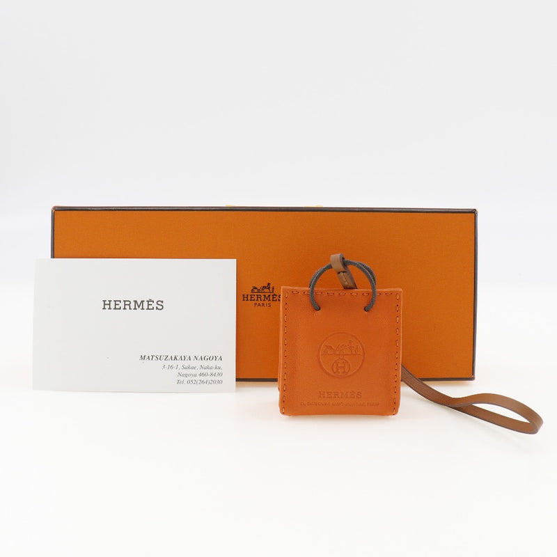 HERMES】エルメス サックオランジェ チャーム バッグチャーム アニョーミロ オレンジ Y刻印 sac orange ユニセックスAラ –  KYOTO NISHIKINO