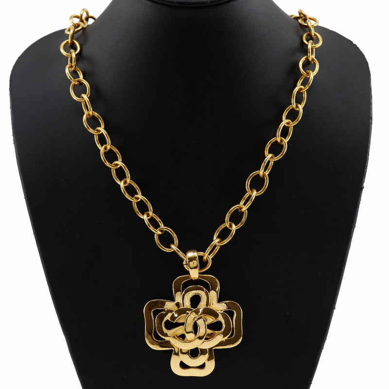 CHANEL】シャネル ココマーク ネックレス クロス ヴィンテージ
