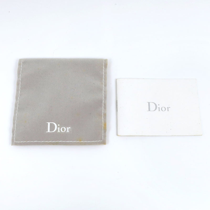 【Dior】ディオール
 トロッター ネックレス
 ナンバー2 金属製 シルバー スクエア 約10.4g Trotter レディースA-ランク