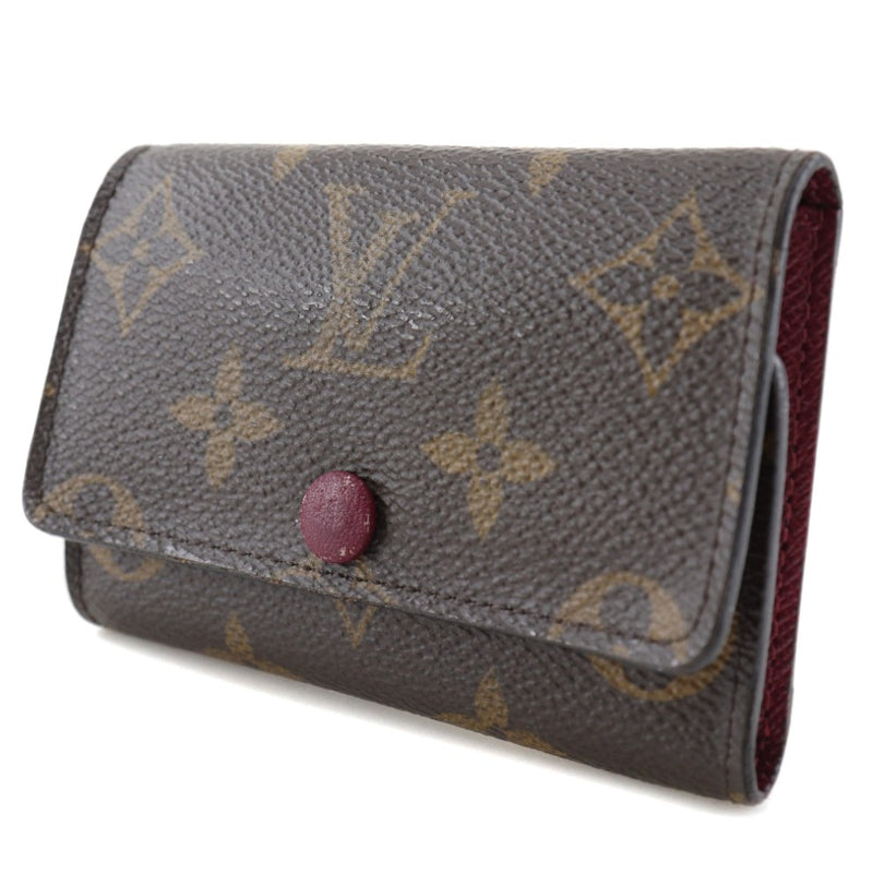 [Louis Vuitton] Louis Vuitton 
 Mulltikure 6 key case 
 M60701 Monogram canvas Fusha tea CT1139 engraved snap button MULTICLES6 Ladies