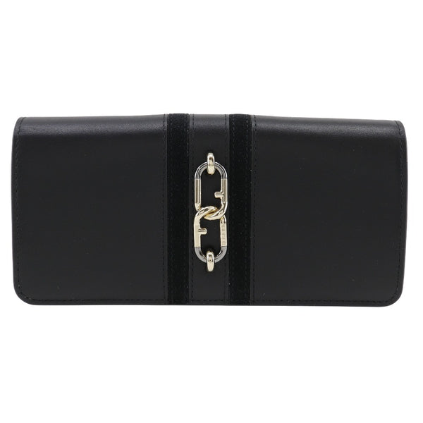 [Furla] Furla 
 Portefeuille Sylena 
 WP00146 CALF X Swedy Black Snap Button Sirena Ladies A-Rank