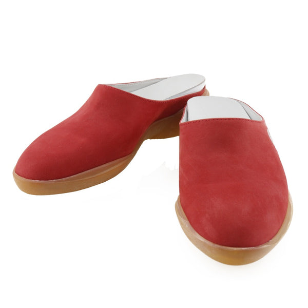 [Louis Vuitton]LOUIS VUITTON Slipon LV Cup 2000 Nubuck× Rubber red ladies