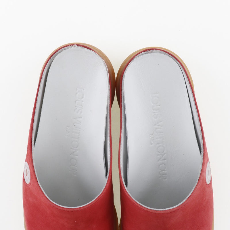 [Louis Vuitton] Louis Vuitton 
 Slip -on 
 LV Cup 2000 Nubuck x Rubber Red Ladies