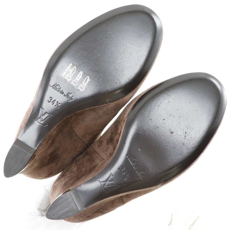 [Louis Vuitton]路易威登 
 脚踝靴 
 楔形唯一瑞典茶踝靴女士