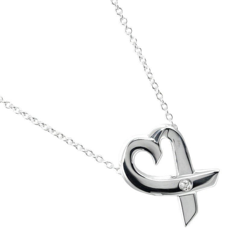 【TIFFANY&Co.】ティファニー ラビングハート ネックレス