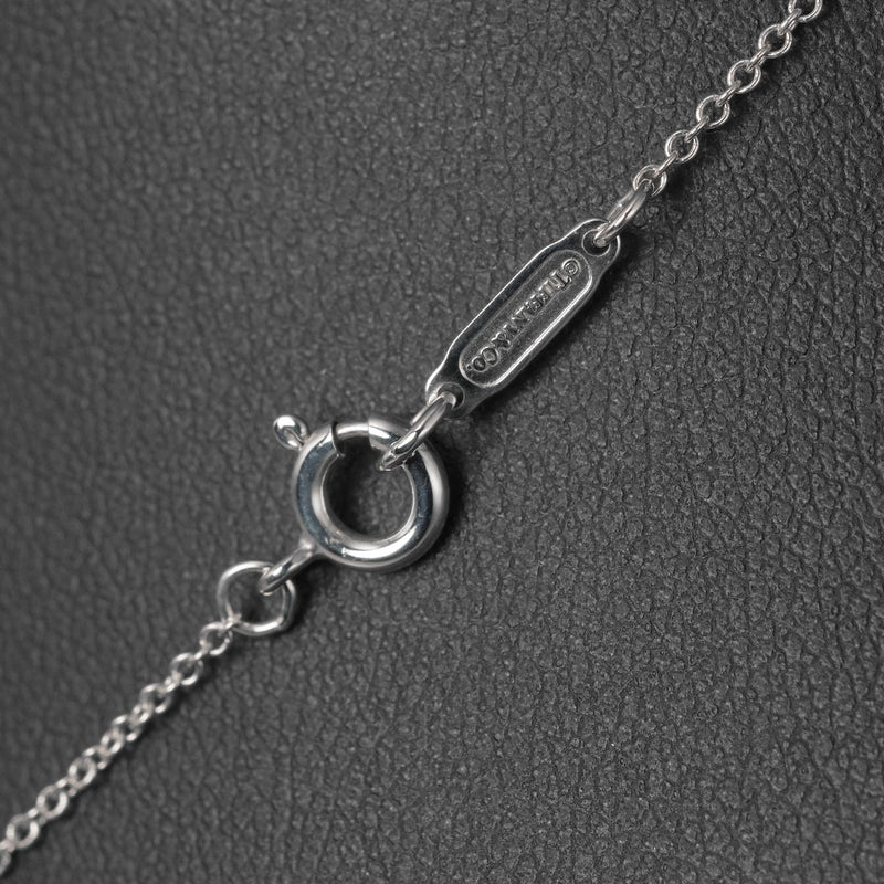 【TIFFANY&Co.】ティファニー
 ハート キー ネックレス
 シルバー925 ハート 約2.0g Heart key レディースAランク