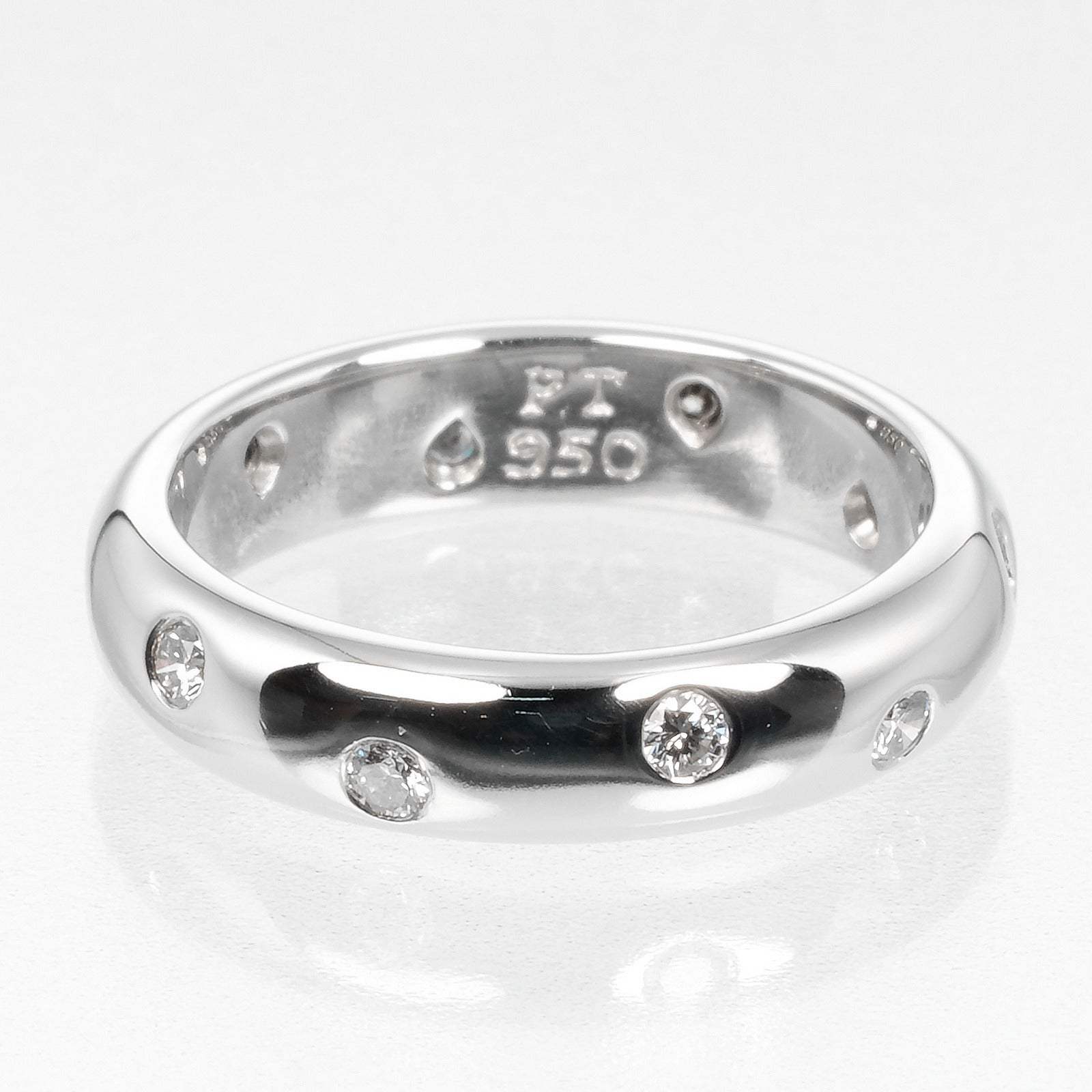TIFFANY&Co.】ティファニー ドッツ 8号 リング・指輪 Pt950プラチナ 