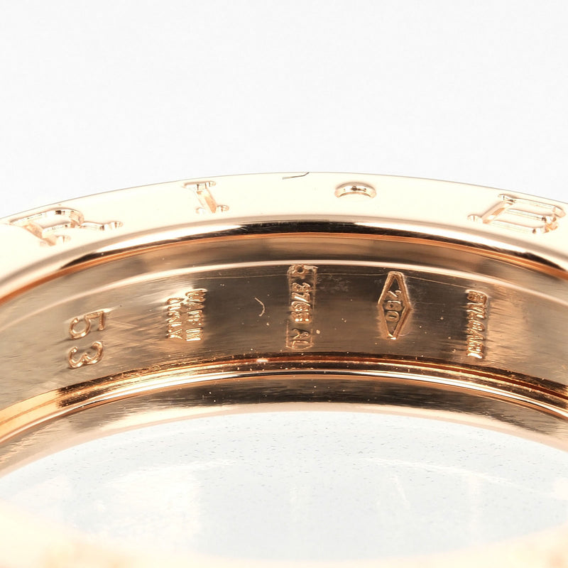 [BVLGARI] Bulgari Beau Zero One 1 Band XS 13 Ring B.ZERO1 18KRaspberry PinkGold about 7.59g BZEROONE 1 BAND XS Ladies A Rank