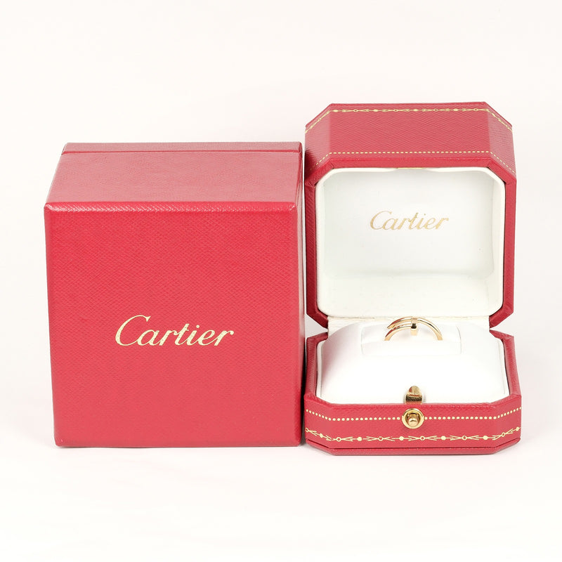 [Cartier] Cartier justo el anillo / anillo del tobillo No. 6 18KOro amarillo aproximadamente 3.1g Justin tío damas un rango