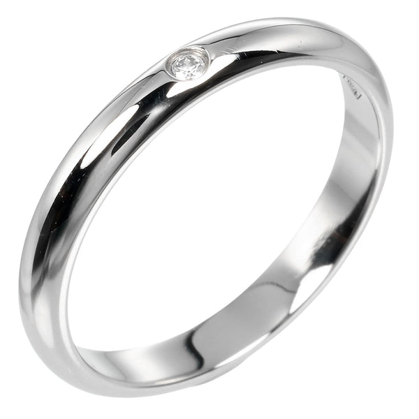 [까르띠에] Cartier 1895 Weding No. 7 Ring / Ring Pt950 Platinum X Diamond 약 2.66g 1895 웨딩 레이디 A 등급