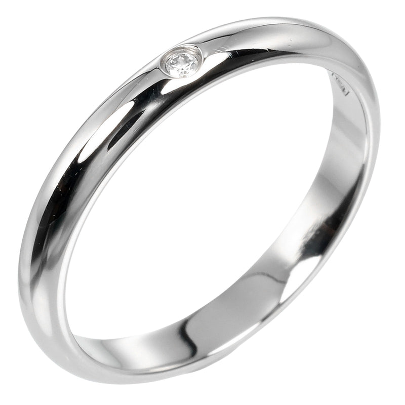 [Cartier] Cartier 
 1895 boda 7 anillo / anillo 
 PT950 Platinum x Diamond aproximadamente 2.66g 1895 Ladies de bodas un rango