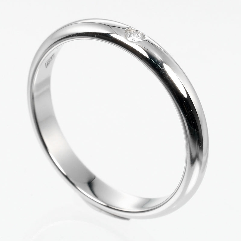 [까르띠에] Cartier 1895 Weding No. 7 Ring / Ring Pt950 Platinum X Diamond 약 2.66g 1895 웨딩 레이디 A 등급