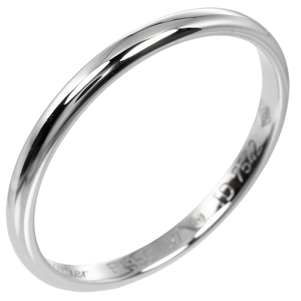 [Cartier] Cartier 
 1895 Boda No. 16.5 Anillo / anillo 
 PT950 Platinum alrededor de 2.72G 1895 Ladies de bodas un rango