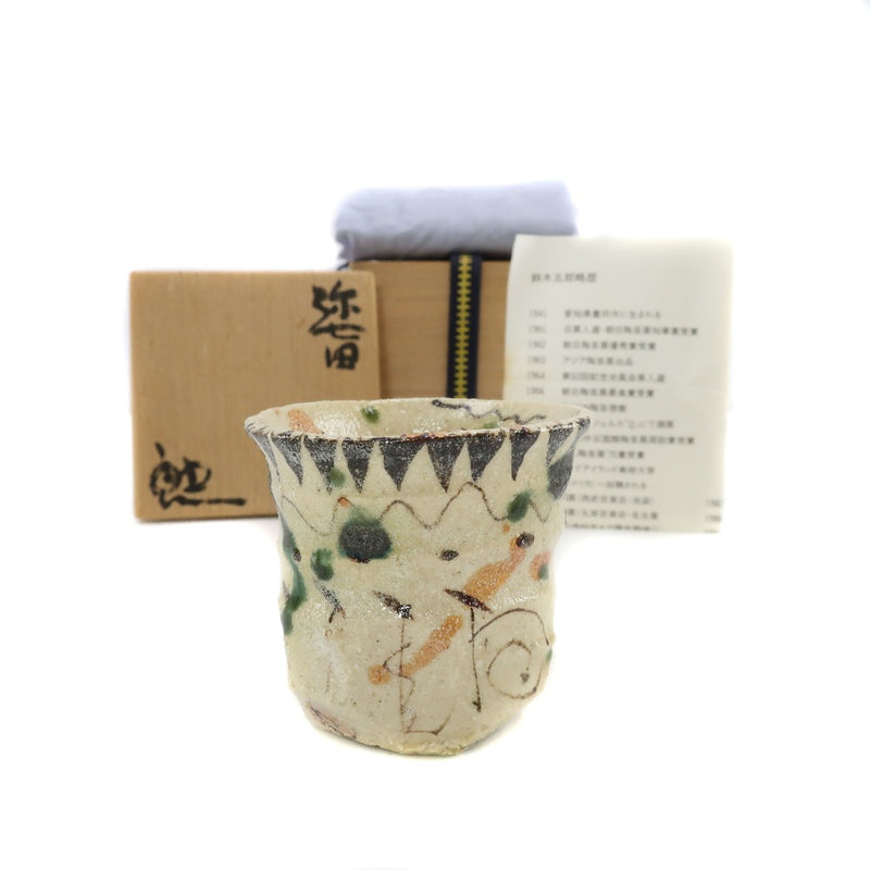 鈴木五郎 弥七田 ぐい呑 鈴木五郎 造 弥七田ぐい呑み 食器 – NISHIKINO VINTAGE KYOTO