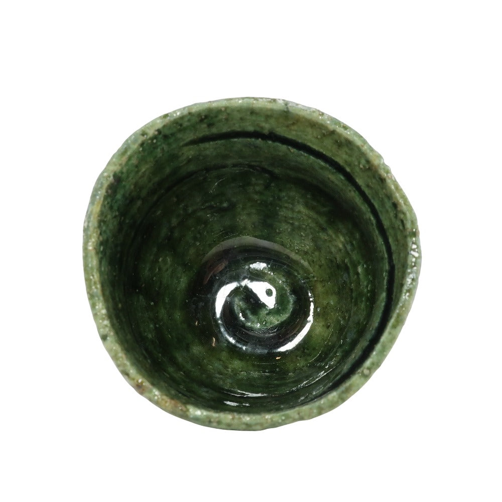 鈴木五郎 造 織部ぐい呑み 食器 – NISHIKINO VINTAGE KYOTO