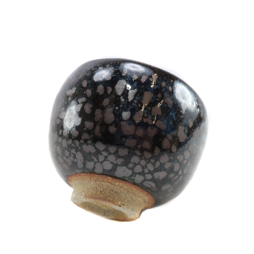 木村盛康 造 油滴天目ぐい呑 食器 – NISHIKINO VINTAGE KYOTO