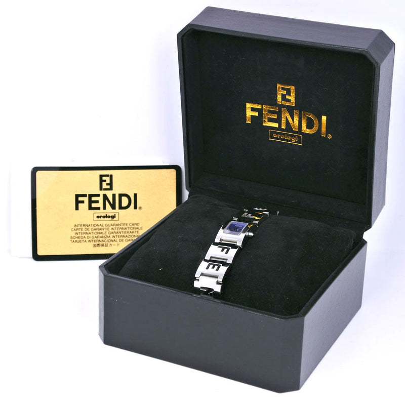 [Fendi] Fendi Watch 3150L 스테인레스 스틸 석영 아날로그 레이디 A-Rank