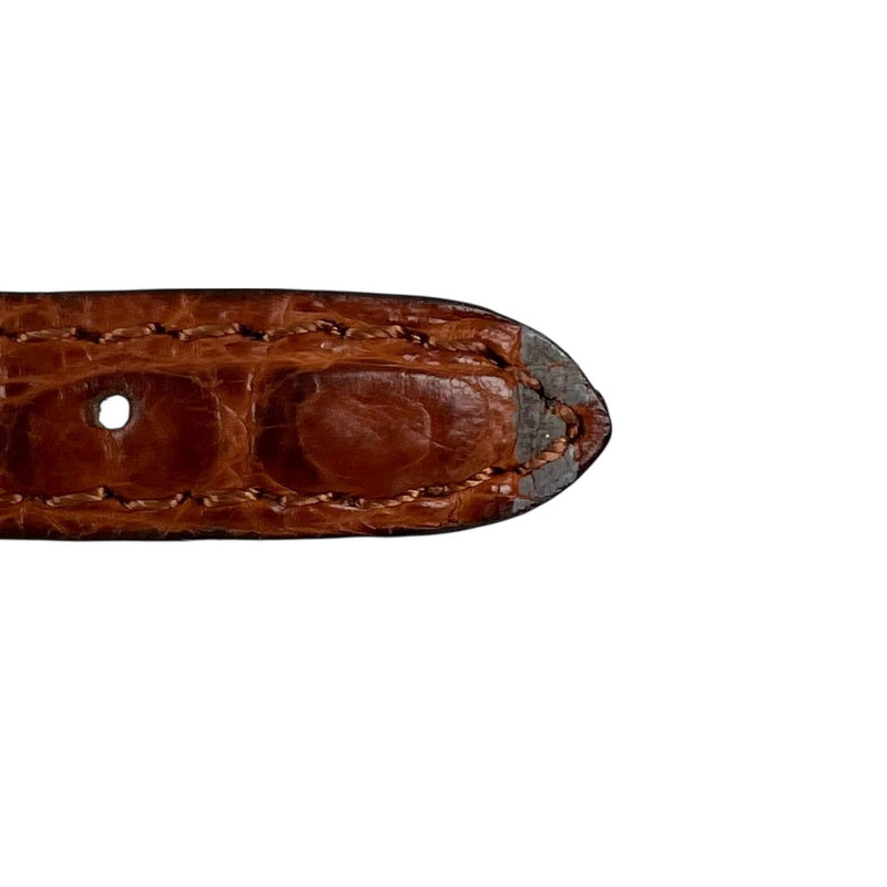 [OMEGA] Omega 
 reloj del diablo 
 Acero inoxidable Cuarzo Pantalla analógica Esfera dorada De Ville Ladies A-Rank