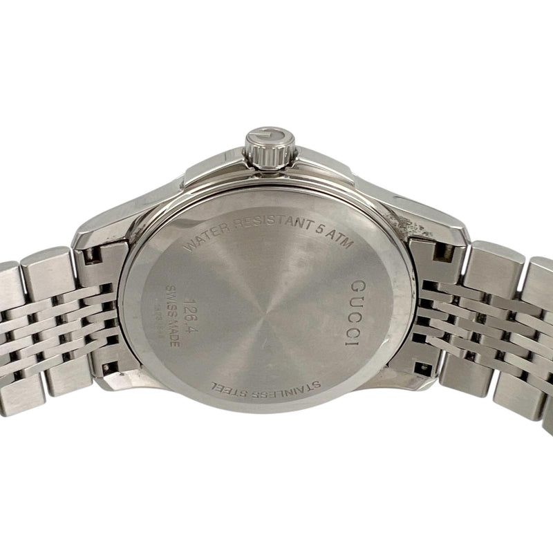 [GUCCI] Gucci 
 G reloj atemporal 
 YA126.4 Pantalla analógica de cuarzo de acero inoxidable Esfera verde G atemporal para hombre