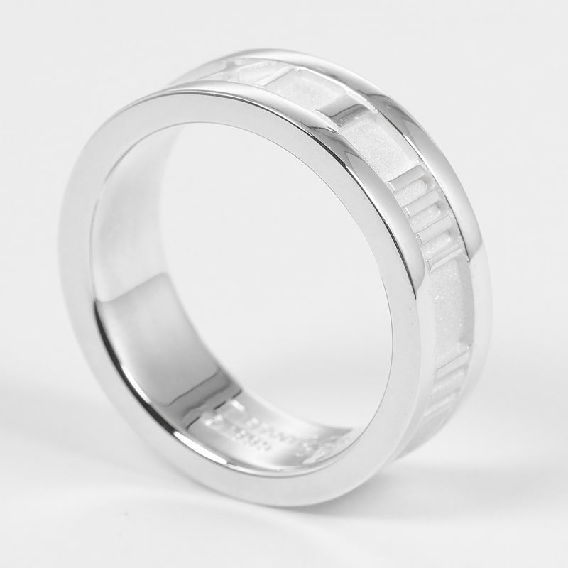 [티파니앤코]TIFFANY&Co.
 아틀라스 No. 12.5 반지 
 실버 925 약. 5.89g 아틀라스 레이디스 A랭크