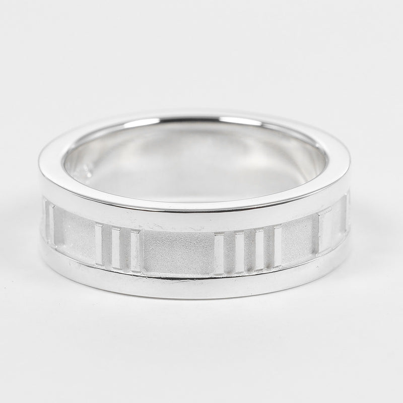 [티파니앤코]TIFFANY&Co.
 아틀라스 No. 12.5 반지 
 실버 925 약. 5.89g 아틀라스 레이디스 A랭크
