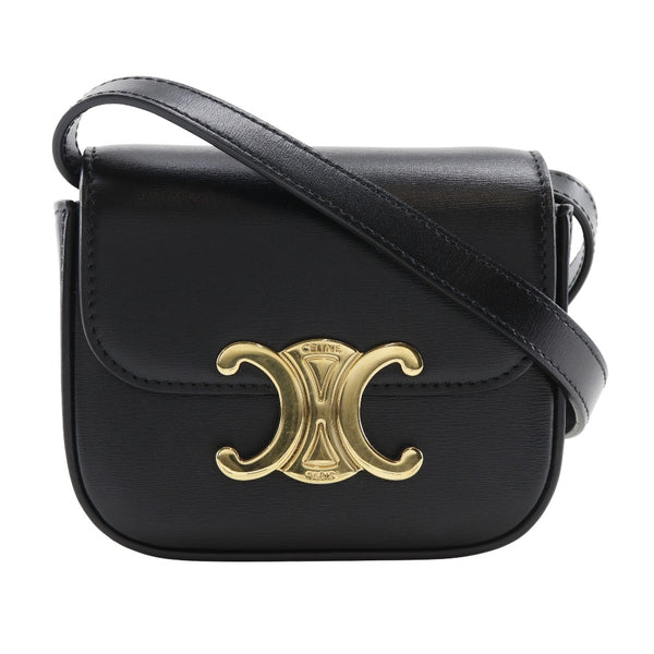 【CELINE】セリーヌ ミニ トリオンフ ショルダーバッグ
 10I513DPV.38NO