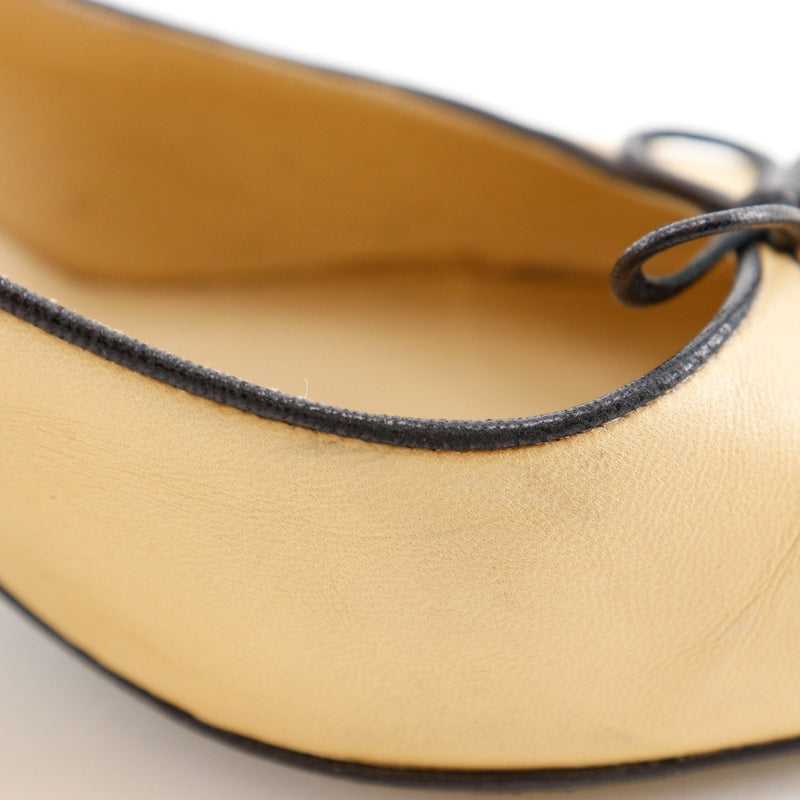 [CHANEL] Chanel COCO Mark ribbon pumps