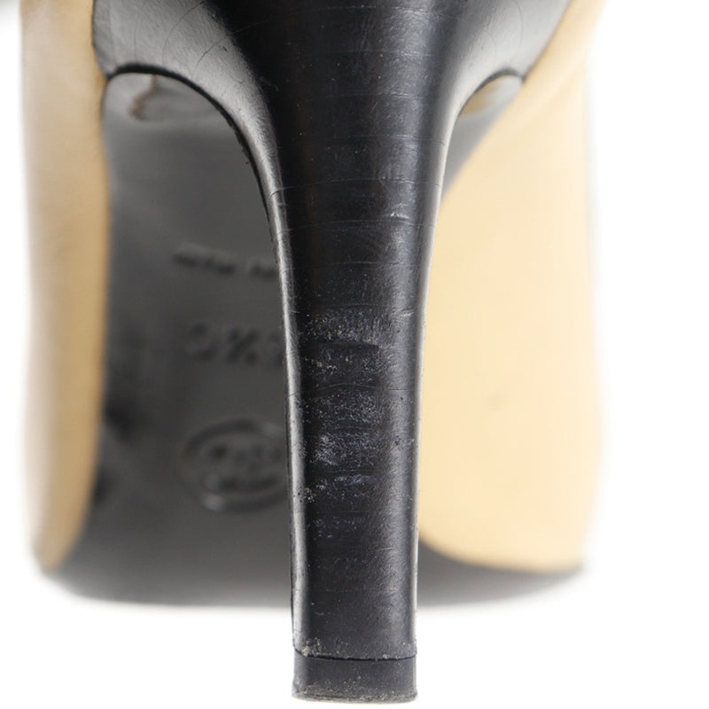 [CHANEL] Chanel COCO Mark ribbon pumps