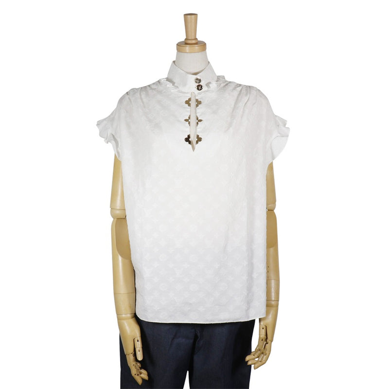 [Louis Vuitton]LOUIS VUITTON Blusa superior con volantes franceses 
 RW232W AQV FHBL13