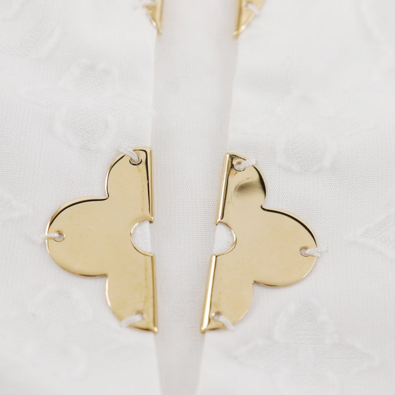 [Louis Vuitton]LOUIS VUITTON Blusa superior con volantes franceses 
 RW232W AQV FHBL13