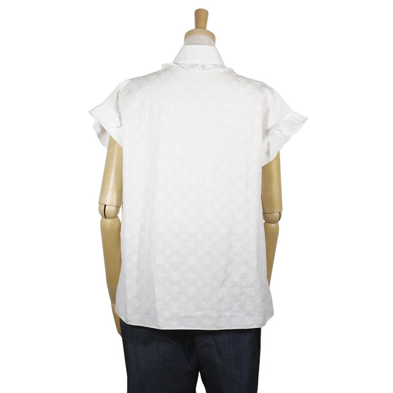 [Louis Vuitton]LOUIS VUITTON Blusa superior con volantes franceses 
 RW232W AQV FHBL13