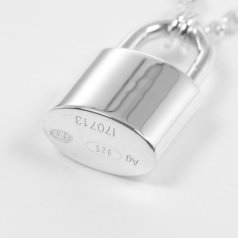 [루이비통]LOUIS VUITTON
 판단티프 목걸이 
 자물쇠 모티브 실버 925 8.3g 판단티프 남녀공용 A랭크