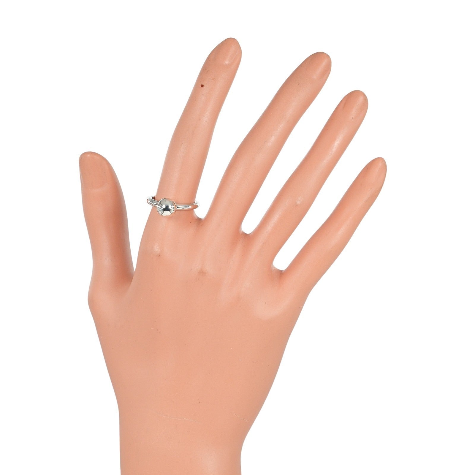 TIFFANY&Co.】ティファニー ハードウェア ボール リング・指輪 11号